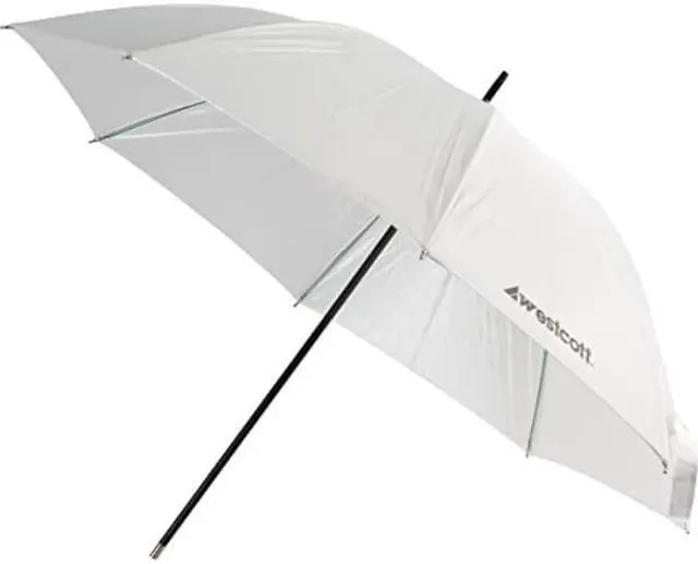 Alt view image 7 of 7 - Westcott 2003 32in. Optical White Satin Umbrella