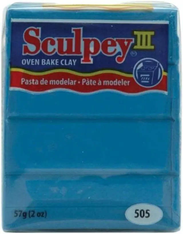 Alt view image 7 of 7 - Sculpey III Polymer Clay 2oz-Turquoise