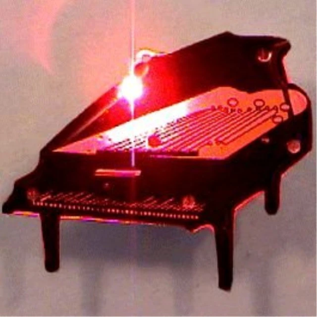 Alt view image 3 of 3 - Blinkee 2000000 Piano Flashing Body Light Lapel Pins