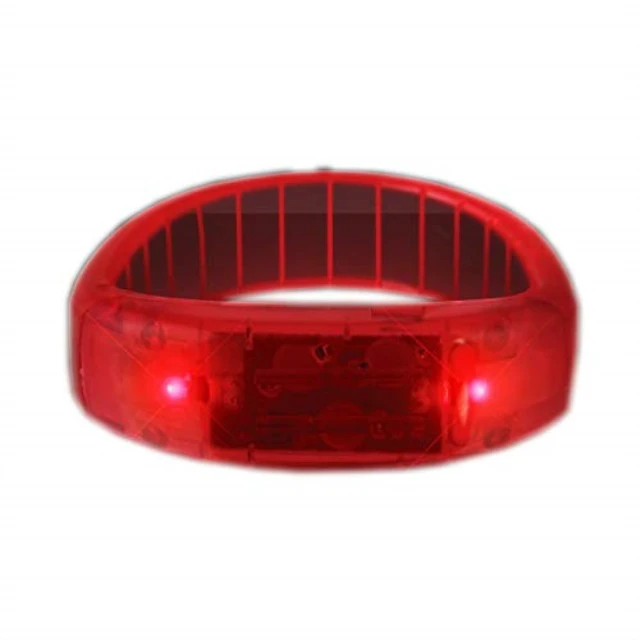 Alt view image 3 of 4 - Blinkee 1561010 Fashion LED Bracelet, Red
