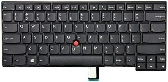 Alt view image 9 of 9 - AUTENS Keyboard for Lenovo ThinkPad T440 T440p T440s T431s T450 T450s Laptop No Backlight (6 Fixing Screws), US Laptop Keyboard Replacement