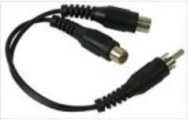 Alt view image 4 of 6 - RCA Y-Adaptor Cable (AH25)