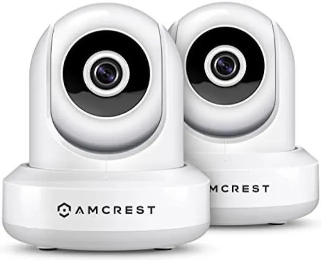 Alt view image 8 of 10 - Amcrest 2-Pack 1080p WiFi Camera Indoor, 2MP Pan/Tilt Home Security Camera, Auto-Tracking, Motion & Audio Detection, Enhanced Browser Compatibility, H.265, Two-Way Talk 2PACK-IP2M-841W-V3 (White)