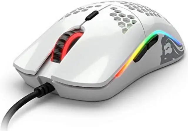 Alt view image 2 of 3 - Glorious Model O (Glossy White) RGB Gaming Mouse