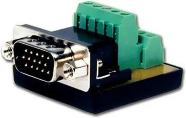 Alt view image 5 of 5 - Comprehensive HD15 Pin Male to Terminal Block #HD15P-TB