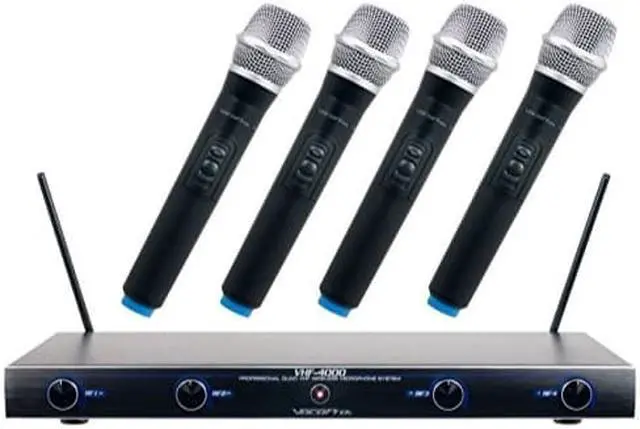 Alt view image 4 of 9 - VOCOPRO VHF WIRELESS MIC SYSTEM