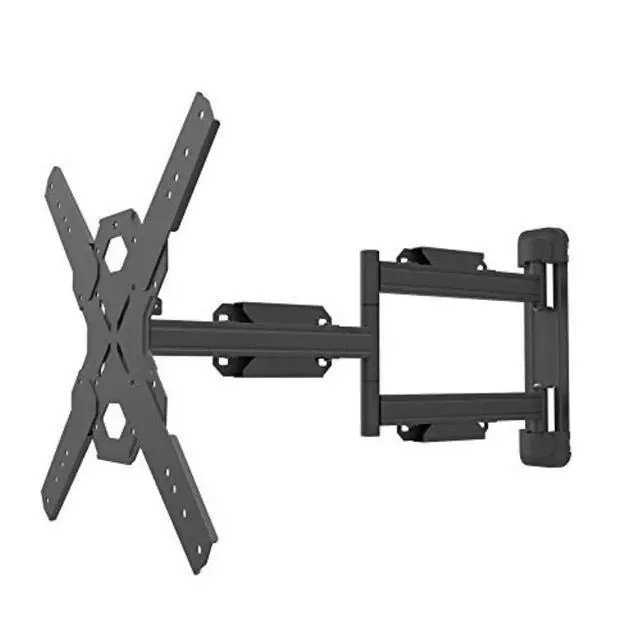 Alt view image 9 of 20 - Kanto PS400 Articulating Full Motion TV Mount for 30" - 80" TV (Black)