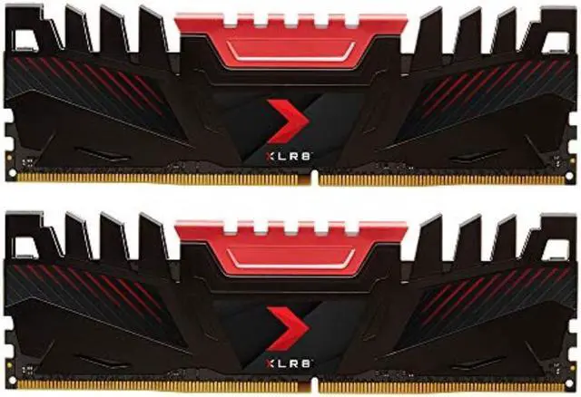 Alt view image 5 of 20 - PNY XLR8 16GB (2 x 8GB) DDR4 3200 (PC4-25600) CL16 288-Pin SDRAM Desktop Memory Model MD16GK2D4320016AXR
