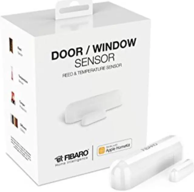 Alt view image 7 of 8 - Fibaro Door/Window HomeKit-enabled Contact Sensor