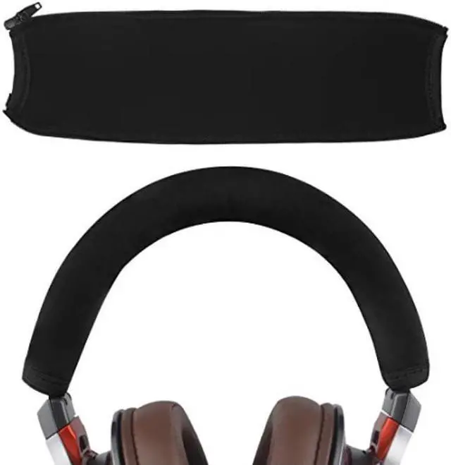 Alt view image 9 of 9 - geekria headband cover compatible ath msr7, msr7nc, msr7bk, msr7gm, m50 headphones/headphone headband protector repair parts/protective sleeve/easy diy installation no tool needed