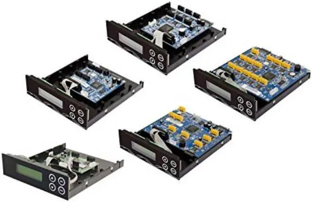 Alt view image 5 of 5 - Bestduplicator Premium Series - SATA CD/DVD/Blu Ray Duplicator Controller (1 to 3) Target - Supports Lightscribe w/128MB Buffer Memory