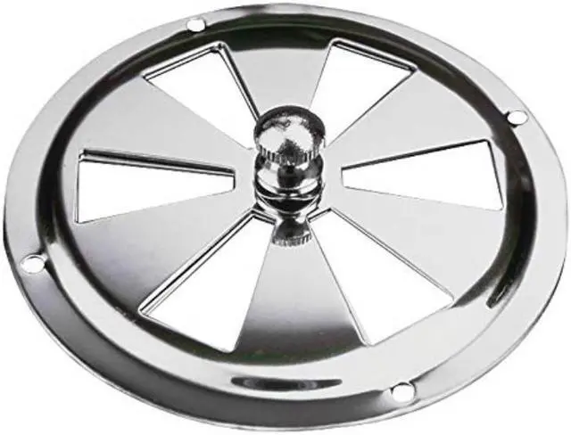 Alt view image 2 of 6 - Sea-Dog Stainless Steel Butterfly Vent 5 Dia.