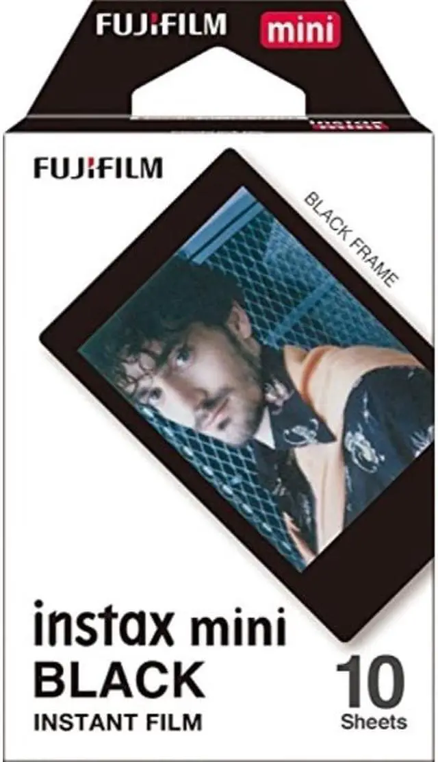 Alt view image 3 of 3 - Fujifilm Instax Mini Instant Film BLACK FRAME 3-PACK BUNDLE SET , Film Black Frame ( 10 x 3 ) for Mini 90 8 70 7s 50s 25 300 Camera SP-1 Printer