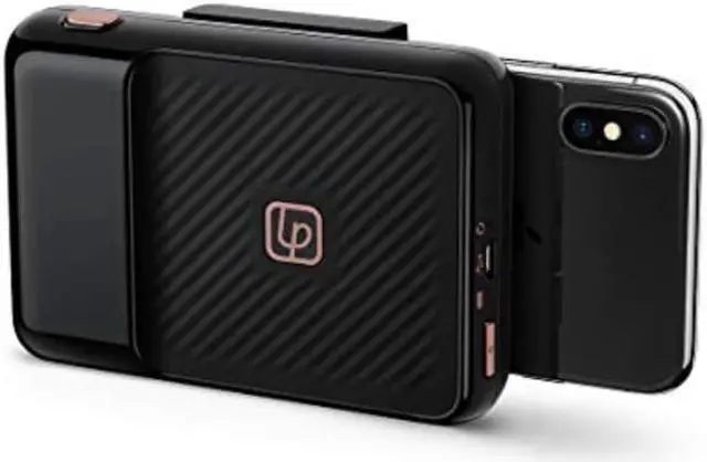 Alt view image 5 of 5 - lifeprint 2x3 instant printer for iphone. turn your iphone into an instantprint camera for photos and video!  black