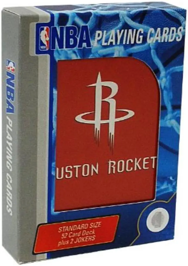 Alt view image 2 of 3 - nba houston rockets playing cards