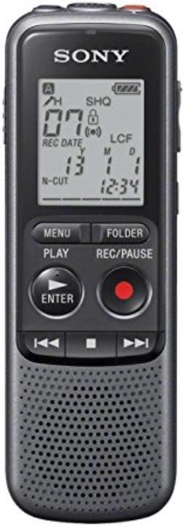 Sony 4GB PX Series MP3 Digital Voice IC Recorder With Built-In Stereo Microphone 