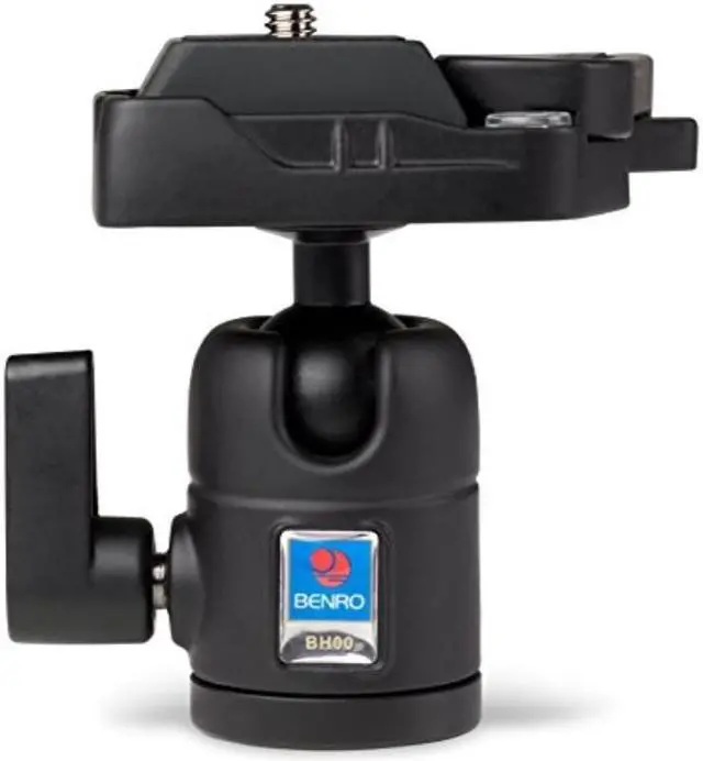 Alt view image 11 of 13 - Benro BH-Series Single Action Ballhead - BH00 & PH-07 Quick Release Plate