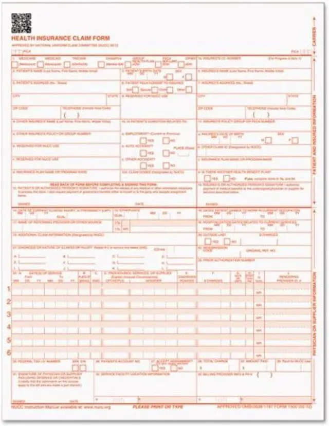 Alt view image 7 of 13 - TOPS Centers for Medicare and Medicaid Services Forms 8 1/2 x 11 500 Forms/Pack 50126RV