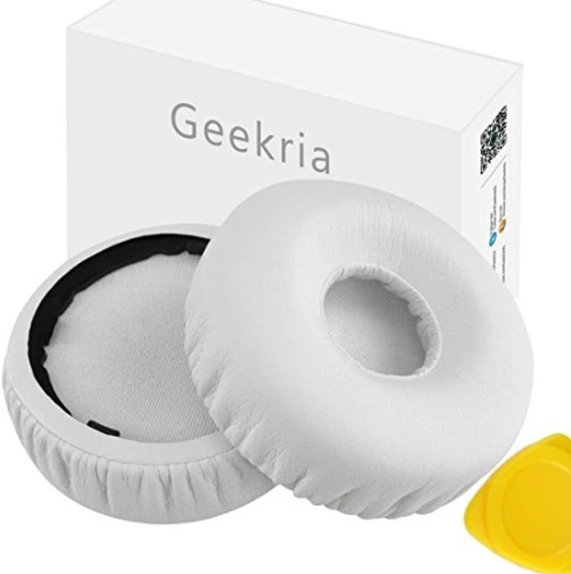 Alt view image 10 of 11 - Replacement Earpad for Beats By Dr. Dre Wireless (Solo Bluetooth) Headphone Ear Pad / Ear Cushion / Ear Cups / Ear Cover / Earpads Repair Parts (White)