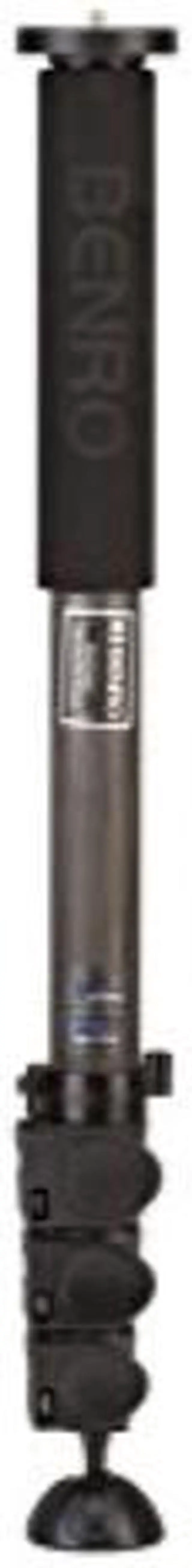 Alt view image 4 of 9 - Benro MAD38C Adventure 8X Carbon Fiber Series 3 Monopod, 4 Section, Flip Lock
