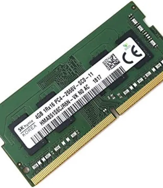 Alt view image 7 of 7 - SK hynix HMA851S6CJR6N - VK Non ECC PC4-2666V 4GB DDR4 at 2666MHz 260pin SDRAM SODIMM Single Kit Laptop Memory - OEM