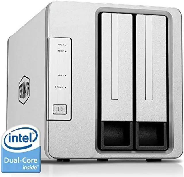 Alt view image 9 of 9 - TerraMaster F2-221 NAS 2-Bay Cloud Storage Intel Dual Core 2.0GHz Plex Media Server Network Storage (Diskless)