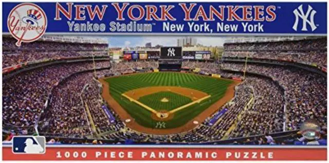 Main image of MasterPieces MLB New York Yankees Stadium Panoramic Jigsaw Puzzle 1000 Pieces