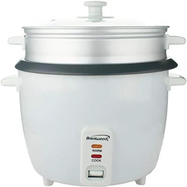 Alt view image 2 of 4 - Brentwood Appliances TS-380S Rice Cooker with Steamer (10 Cups, 700 Watts)