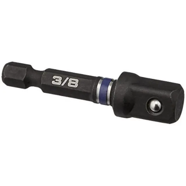Alt view image 5 of 5 - Irwin Industrial Tool 1837572 3-8 in. X 2 in. Steel Impact Socket Adapter