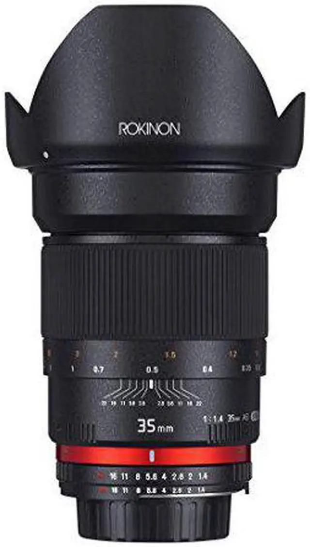 Alt view image 17 of 17 - Rokinon 35mm f/1.4 Aspherical Wide Angle Lens (for Sony Alpha E-Mount Cameras)