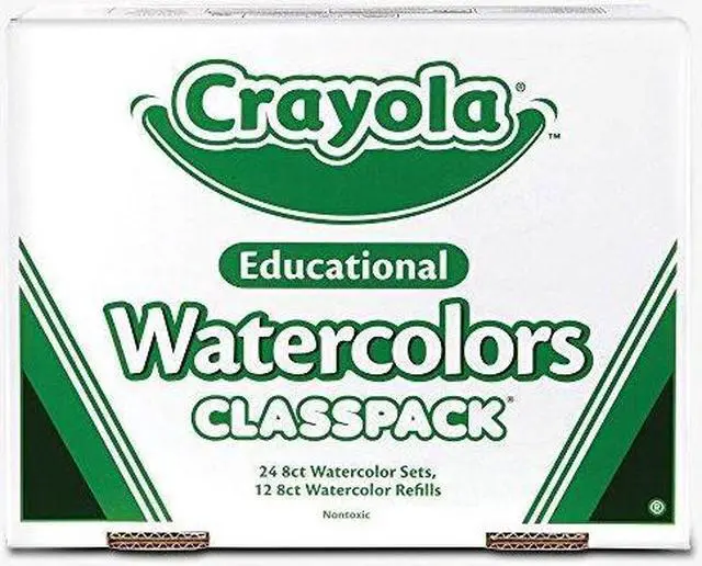 Alt view image 7 of 15 - Crayola Classpack Washable Painting Kit 53-8101