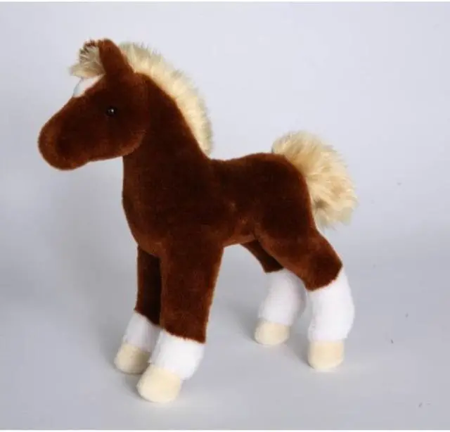 Alt view image 3 of 6 - Teak Chestnut Foal 10" by Douglas Cuddle Toys