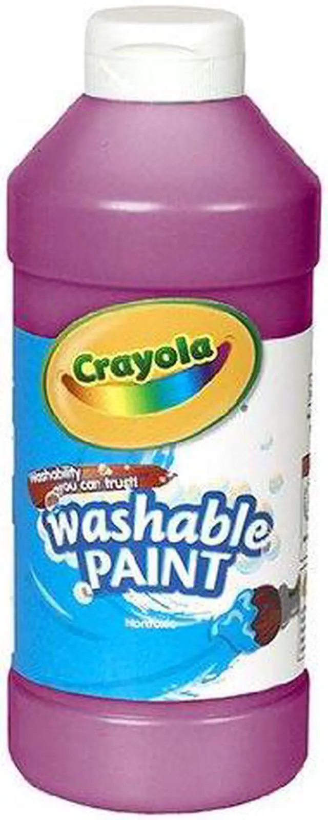 Alt view image 2 of 6 - Crayola Washable Paint, Squeeze Bottle, 16oz., Magenta CYO542016069