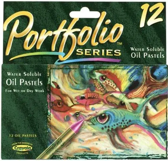 Alt view image 4 of 8 - Crayola Portfolio Pastels 12/Pkg-Assorted Colors