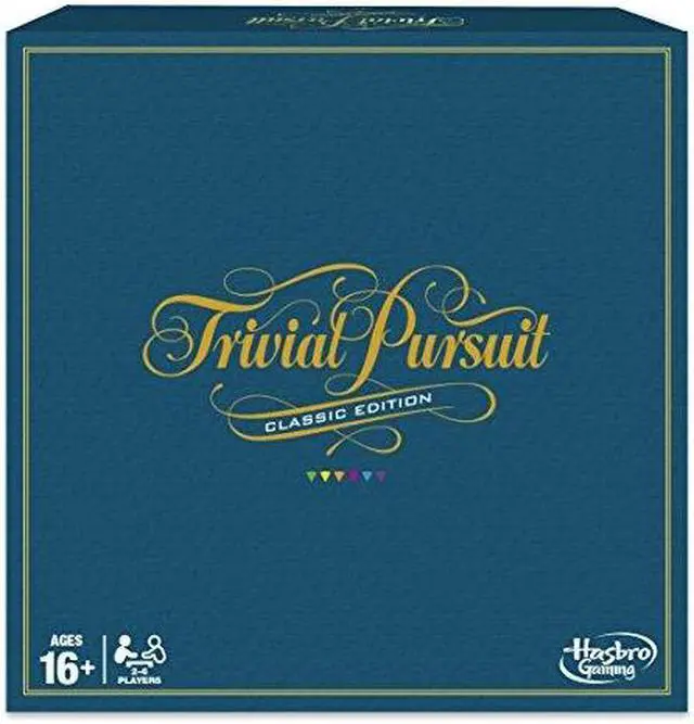 Alt view image 11 of 18 - Trivial Pursuit Classic Ed Family Fun Strategy Board Game Hasbro HSBC1940
