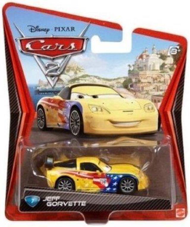 Disney Pixar CARS 2 Movie 155 Die Cast Car 7 Jeff Gorvette