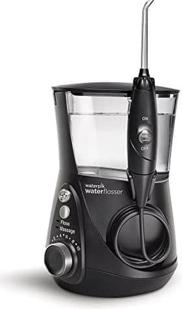 Alt view image 6 of 6 - Waterpik Aquarius Professional Water Flosser Dental Pick & Floss Cleaner, Black