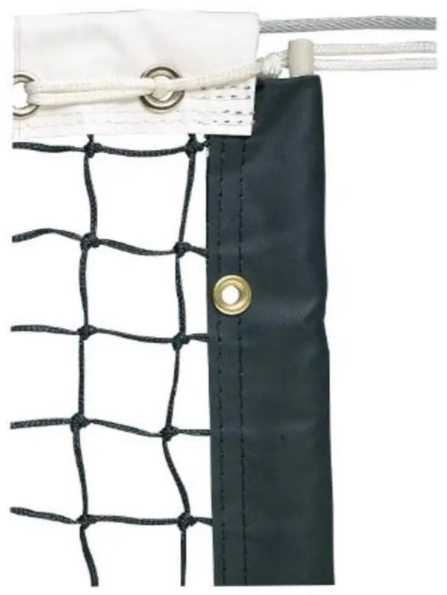 Alt view image 2 of 4 - Champion Sports T100 Tournament Tennis Net - 3 mm Braided Polyethylene - 42 ft x 3.5 ft