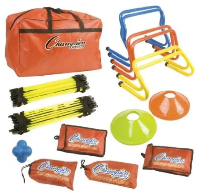 Alt view image 3 of 4 - Champion Sports SAGKIT Speed and Agility Kit with Carry Bag