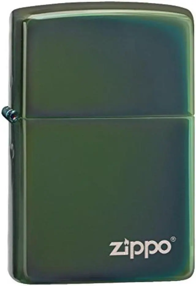 Alt view image 6 of 7 - Zippo 28129ZL Chameleon with  Zippo Logo Lighter