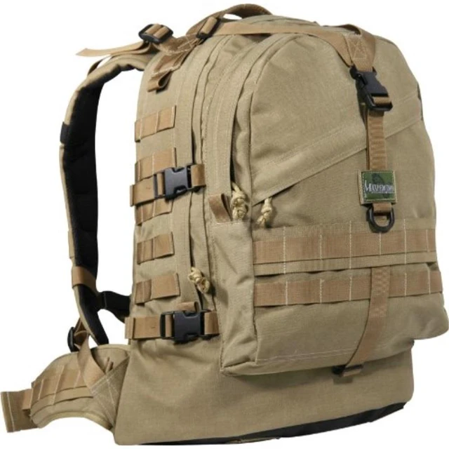 Alt view image 4 of 17 - Maxpedition Vulture II Backpack Khaki Soft 20.5"X16"X7.5" 0514K