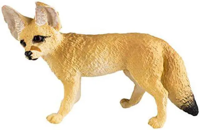 Alt view image 7 of 7 - Wild Safari Wildlife Fennec Fox Safari Ltd Animal Educational Toy Figure