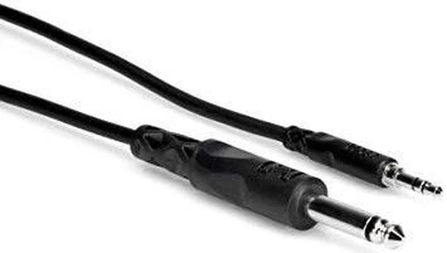 Alt view image 3 of 6 - Hosa CMP100 Series Stereo 1/8" to Mono 1/4" Cable (3 ft)