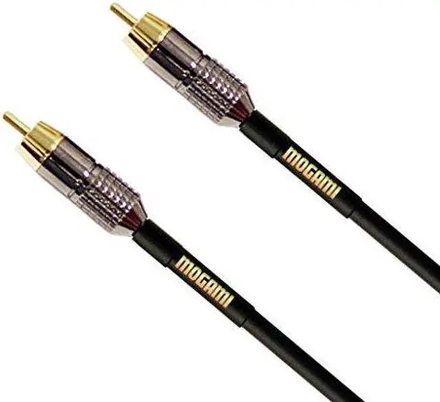 Alt view image 2 of 4 - Mogami 3' Gold RCA to RCA Mono Cable, 24 AWG #GOLD RCA-RCA-03