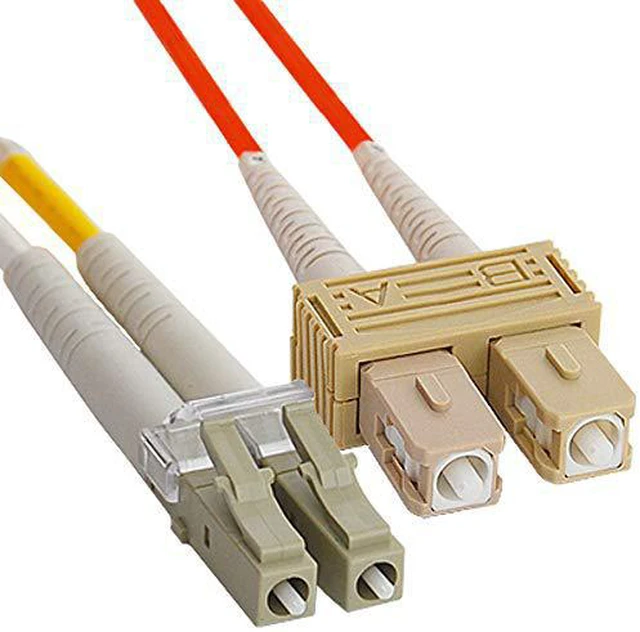 Alt view image 5 of 5 - JUMPER- LC-SC- DUPLEX- MM-62.5/125?m- 2M