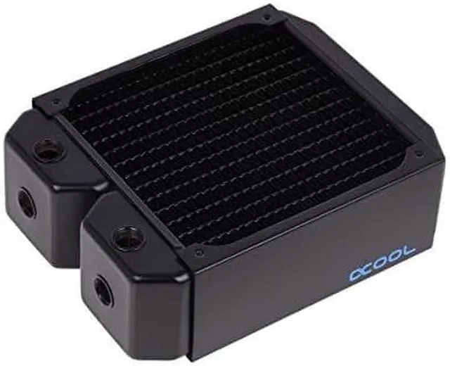 Alt view image 6 of 6 - Alphacool NexXxos UT60 Full Copper Radiator 140, 140mm x 1, Single Fan, Black