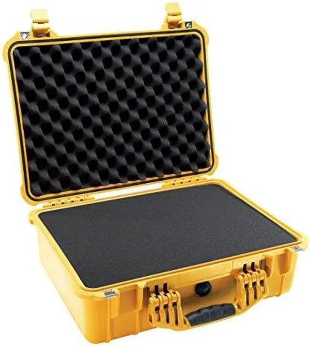 Alt view image 4 of 9 - PELICAN 1520-000-240 Yellow 1520 Shipping Box with Foam