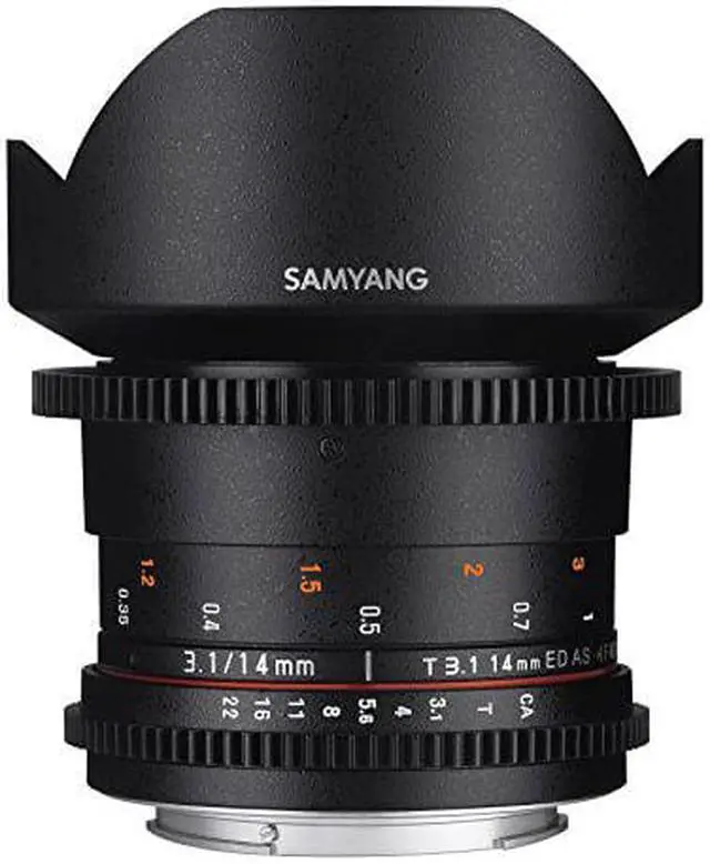 Main image of Samyang SYDS14M-S VDSLR II A mount 14mm T3.1 Wide-Angle Cine Lens for Sony Alpha Cameras