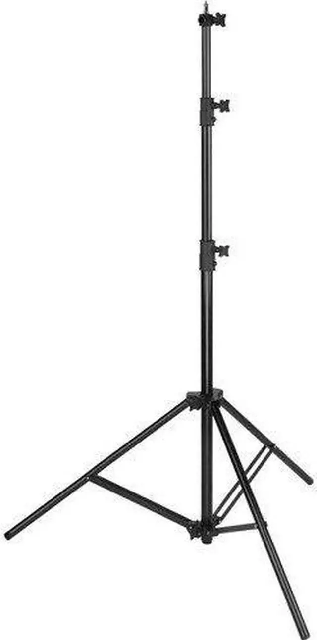 Alt view image 2 of 3 - Impact Heavy-Duty Air-Cushioned Light Stand (Black, 9.5') 9' 6" (2.9m)