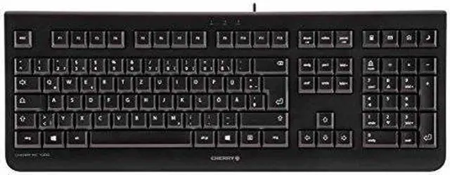 Main image of CHERRY DESKTOP JK-0800EU-2 KC1000 BLACK 104+4 HOT KEYS